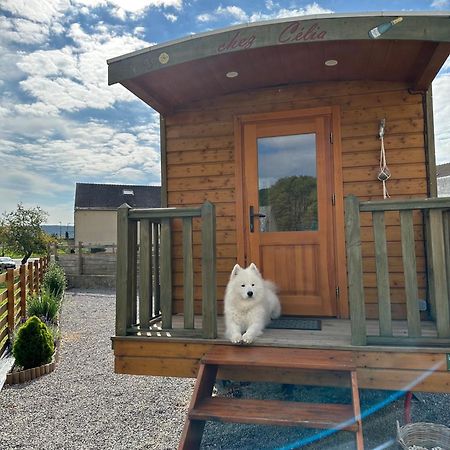 Vila Chez Celia, Roulotte En Champagne Fleury-la-Riviere Exteriér fotografie